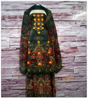 KachaBadam Embroidery Cotton Three Pis (KAC101)